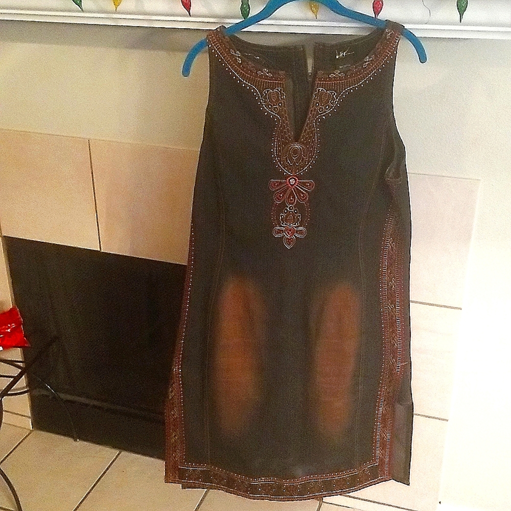 Jean bodycon dress in size XL
